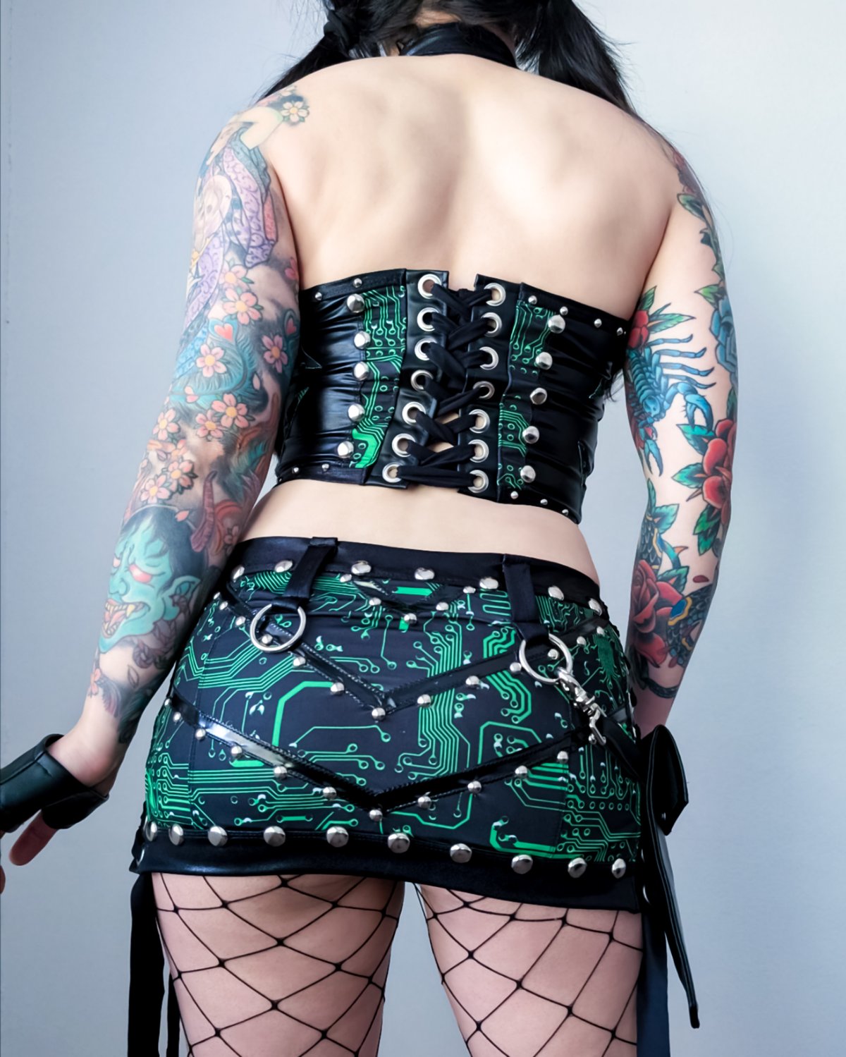 Crash Override Industrial Bustier