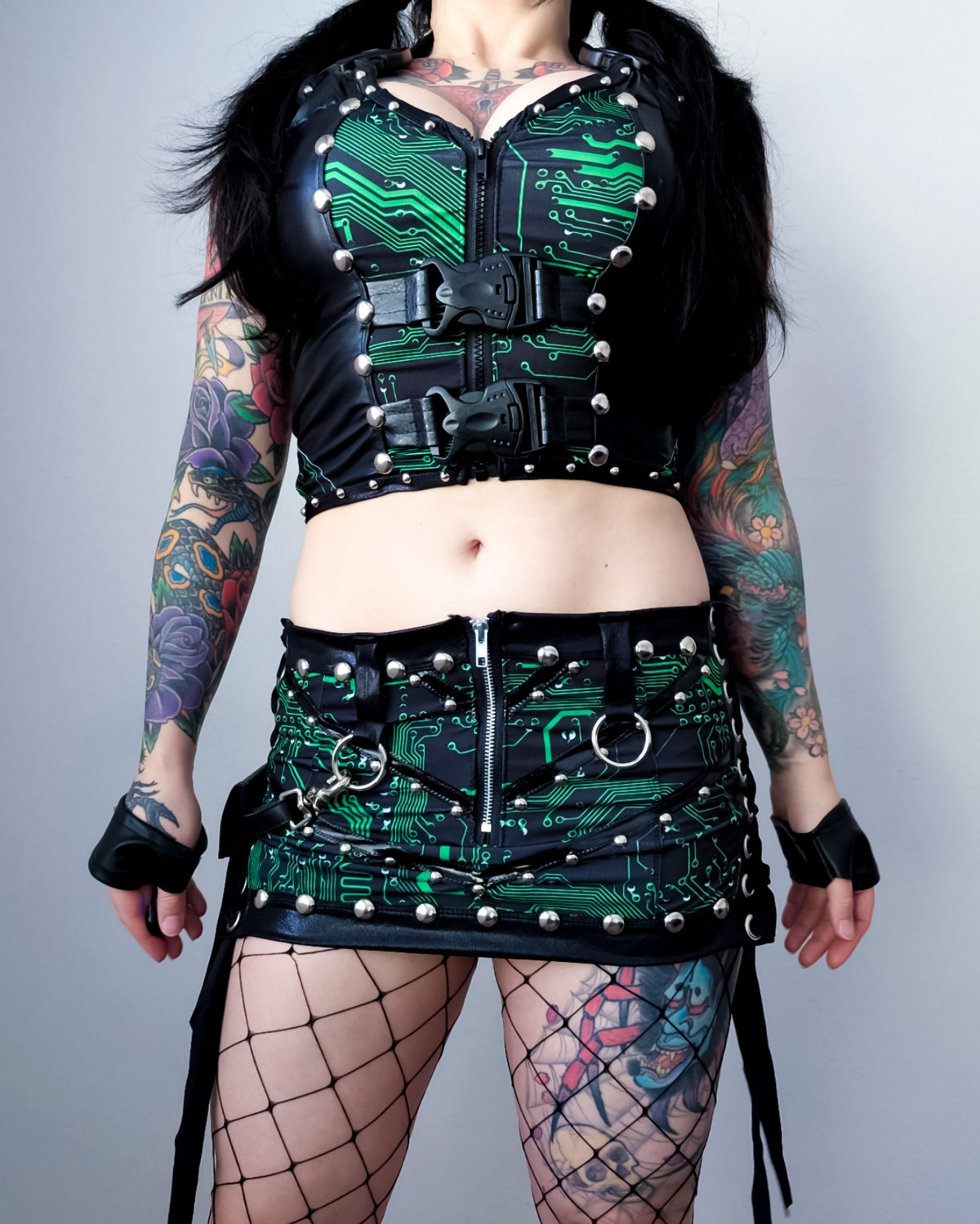 Crash Override Industrial Bustier