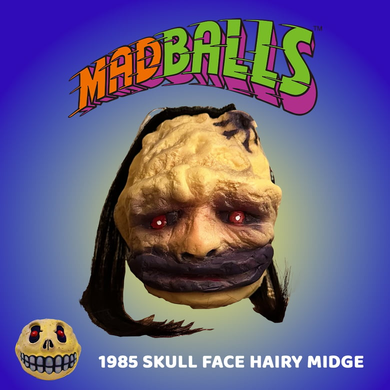 Image of Hairy Scented MidgeMidgeMidge Ball "Madballs Skullface Midge"