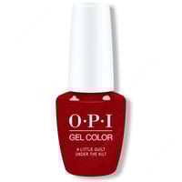 Image 1 of OPI GEL COLOR "A LITTLE GUILT UNDER THE KILT"