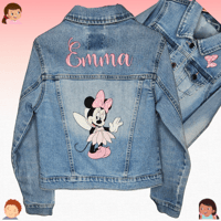 Image 1 of Custom Embroidered Pre-Loved & New Character Jackets