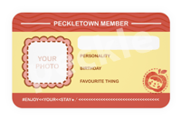 Image 2 of [With Every First Purchase] 📮Peckletown ID Card