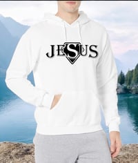 Image of Jesus-Superman Logo Hoodie