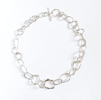 Image 1 of Orbit Toggle Chain- Sterling Silver