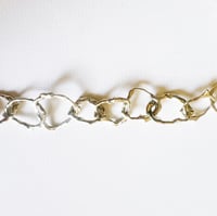 Image 3 of Orbit Toggle Chain- Sterling Silver