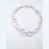 Image 2 of Orbit Toggle Chain- Sterling Silver