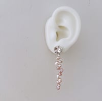 Image 1 of Fluid Waterfall Earring- Sterling Silver