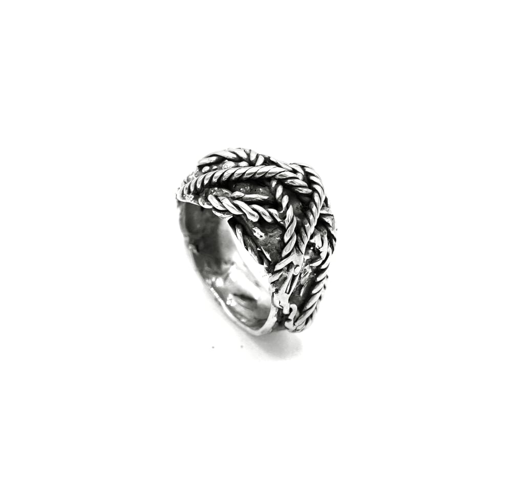 Anillo nudo gordiano