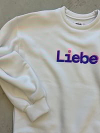 Image 3 of Liebe sweatshirt white 