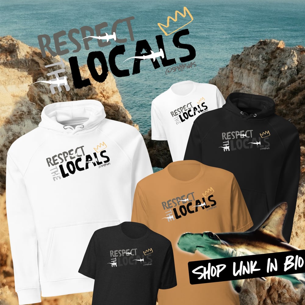 Image of RESPECT LOCALS tee