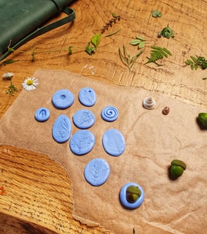 Image of Group Botanical Precious metal clay workshop