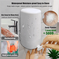 Portable Wall-mounted Soap Powder Grinder Box 