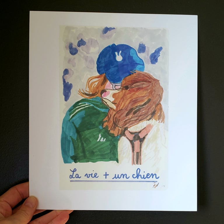 « La vie + un chien »