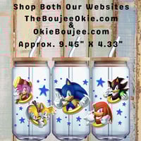Sonic The Hedgehog Double Sided Uv Dtf Wrap W0668