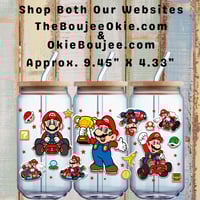 Mario Double Sided Uv Dtf Wrap W0677