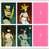 STABBY WOMEN postcard set A - 6 x A5 designs Image 2