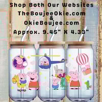 Peppa Pig Double Sided Uv Dtf Wrap W0690