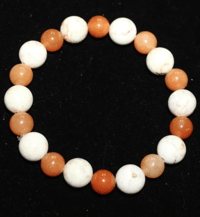 Orange, Tan, White