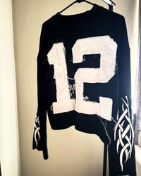 Image 2 of Oversized Crop Long Sleeve