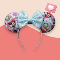 Image 3 of Couple Hearts Mouse Ears 