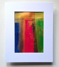 Image 5 of ORIGINAL 3 WISE MEN NO. 1 Abstract Painting 5 X 7 Unframed with 8 X 10 Matting