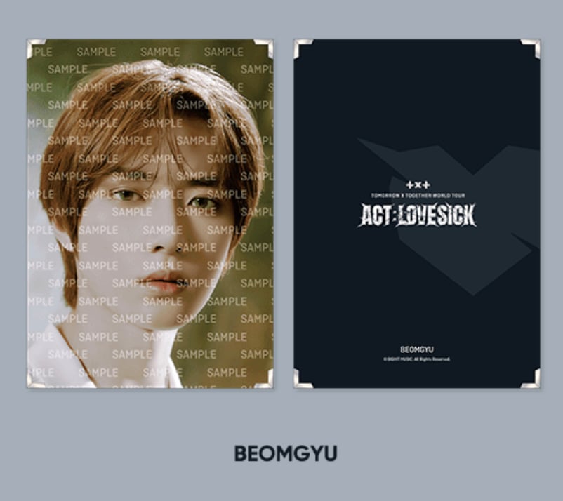 Image of TXT ACT : LOVESICK Beomgyu Premium Photo