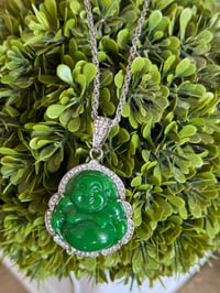Silver Buddha Necklace 