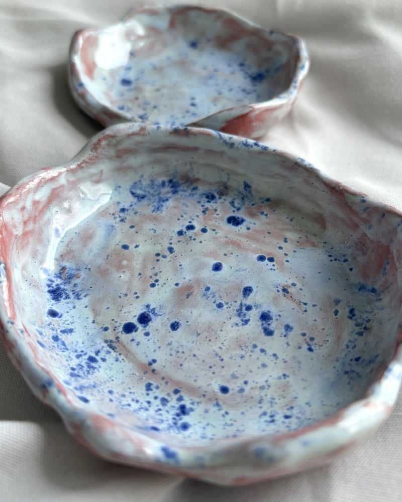 Image of Salpico Bowls - Handmade Ceramic with Splash Glaze
