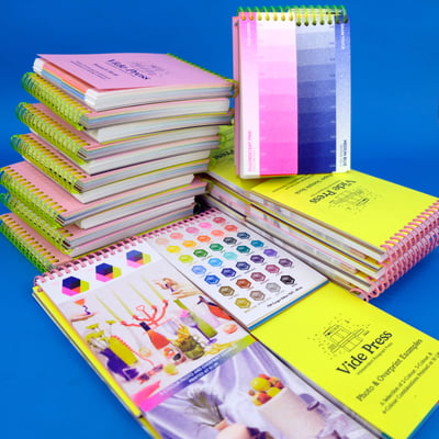 Image of 35-Colour Risograph Swatch Book / Paper, Photo, & Overprint Sample Pack