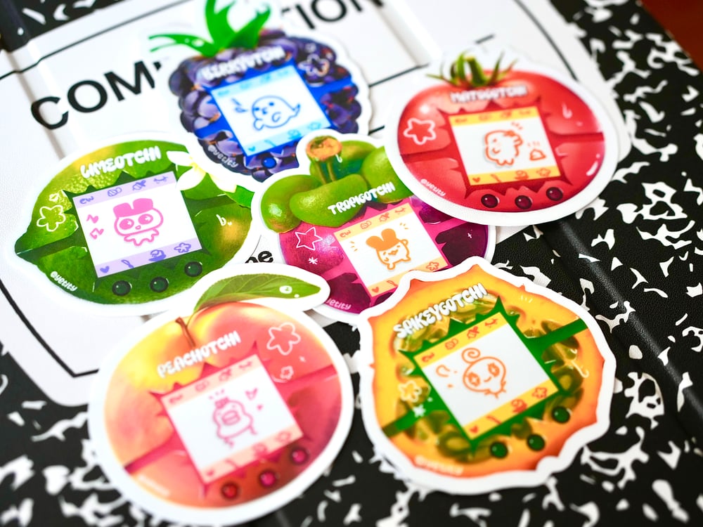 Image of Fruit-Gotchis Series