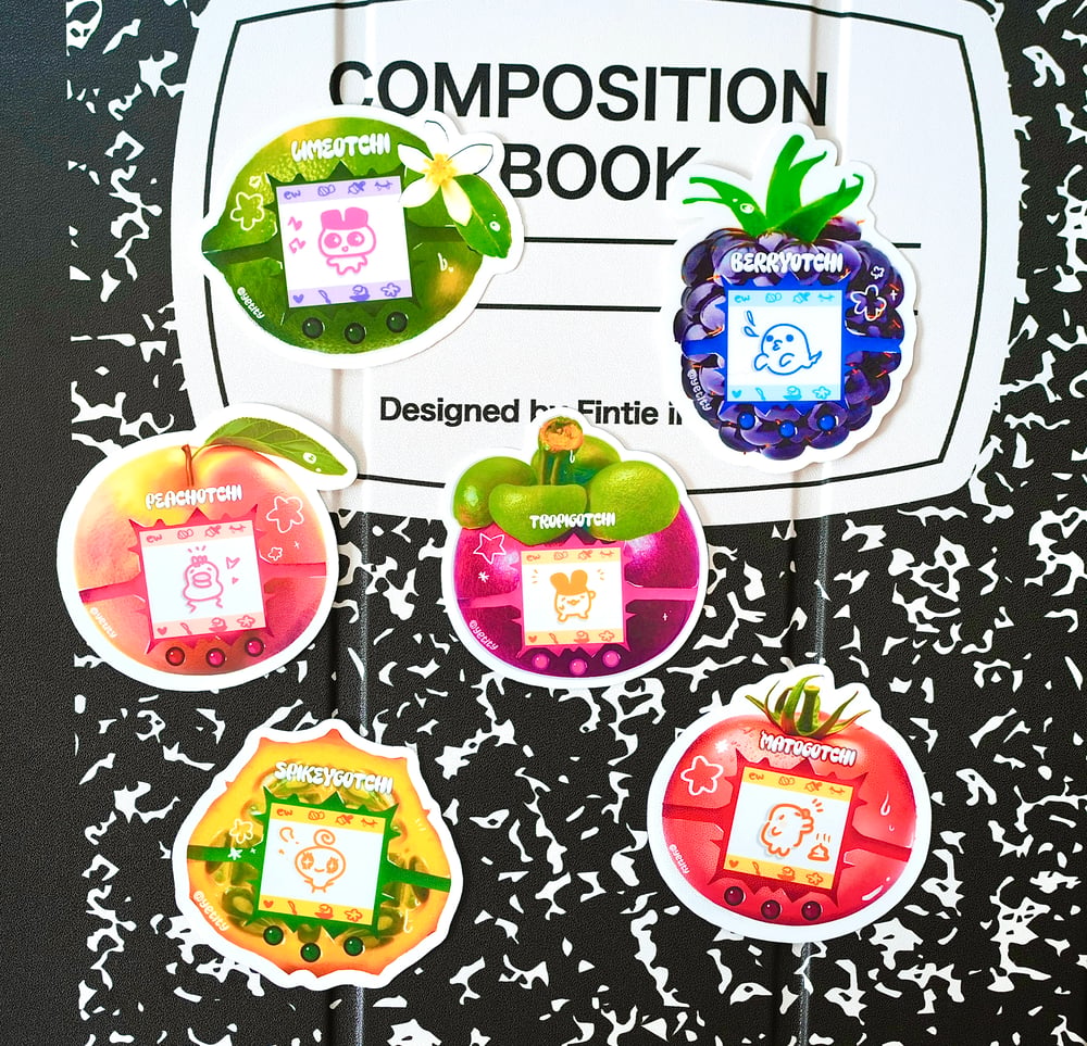 Image of Fruit-Gotchis Series