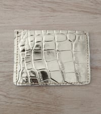 Image 3 of Porte carte en croco 