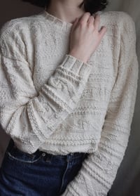Image 1 of Paris Pearl Sweater - PDF Pattern 