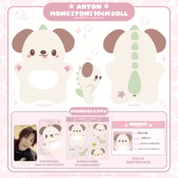 Image 2 of {PREORDER} Kkomiriize "Mongitoni" 10cm Plush