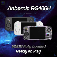 Image 1 of Anbernic RG406H Handheld Retrogaming Console