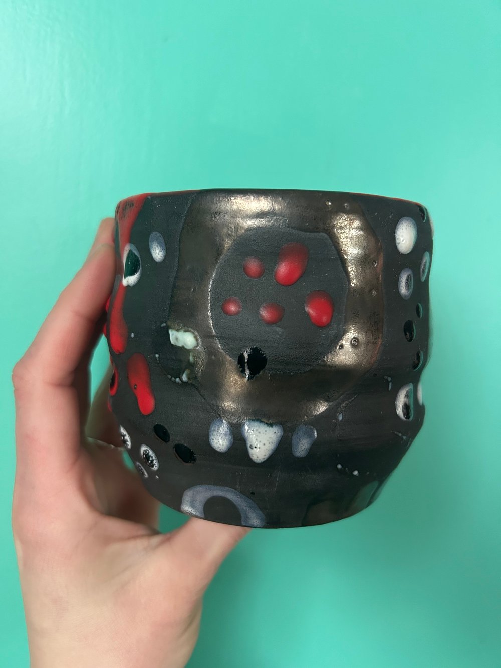 Image of goopy gothic planter