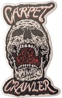 Image 2 of Carpet Crawler Skull Sticker