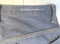 Image 5 of Stevenson Overall co. 731 Salinas indigo denim pants jeans, size 32