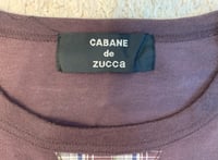 Image 3 of Cabane de Zucca Issey Miyake multi fabric shirt, size M