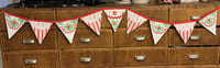 Image 5 of Vintage Christmas Hankies Bunting III