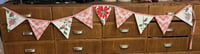 Image 4 of Vintage Christmas Tablecloth Bunting VII