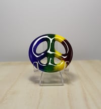 Image 2 of Peace Symbol Paperweight