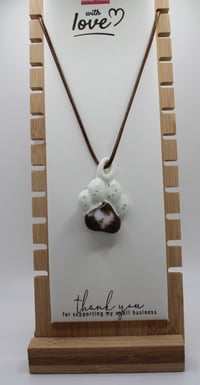 Image 3 of Paw Print Necklace