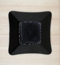 Image 4 of Black and Iridescent Stripe Dish