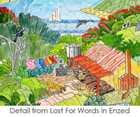 Image 2 of Lost For Words in Enzed - print