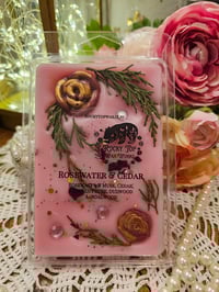 Image 1 of Rosewater & Cedar - A Rockytop Wax Works exclusive houseblend fragrance 