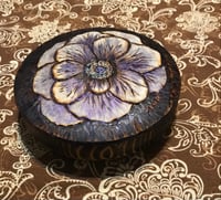 Image 1 of Wood burned box