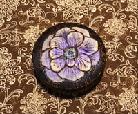 Image 2 of Wood burned box