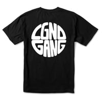 Image 1 of LGNDGANG TEE - BLACK 