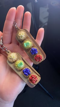 Image 5 of Fruit tart and pie platters keychains and magnets